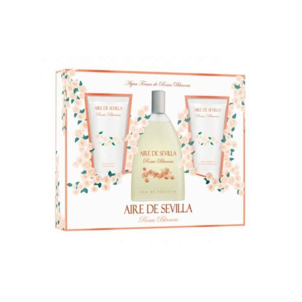 Pack Aire de Sevilla Rosas Blancas (3 elementos)