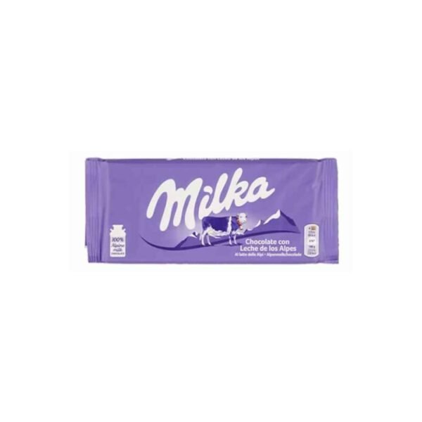 Tableta de Chocolate con Leche Milka 125g