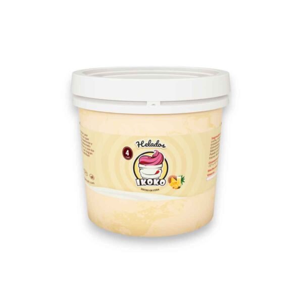 Helado Ikoko sabor Naranja Piña 4Lt